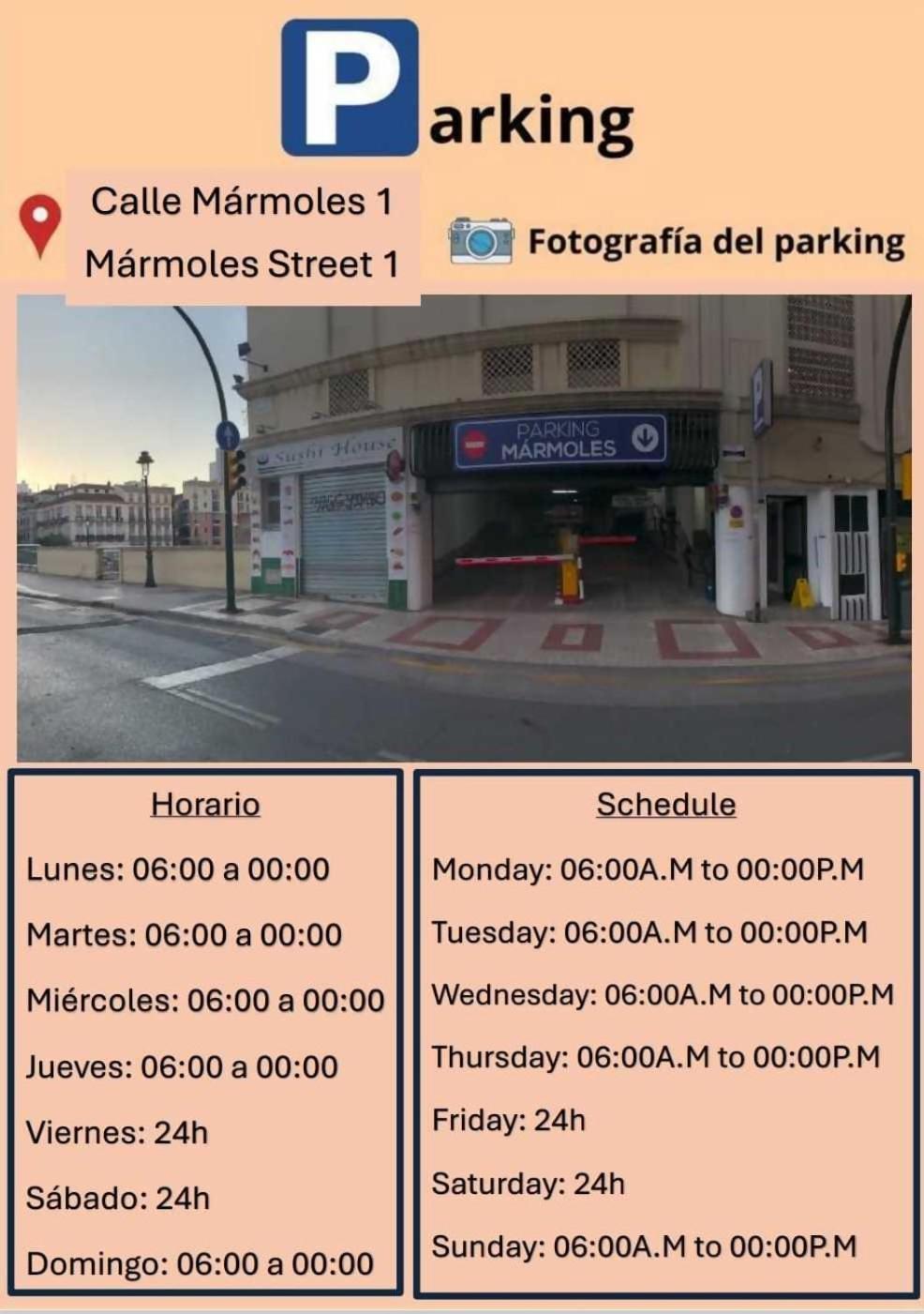 3 Rooms Con Parking Especerias Málaga Exterior foto